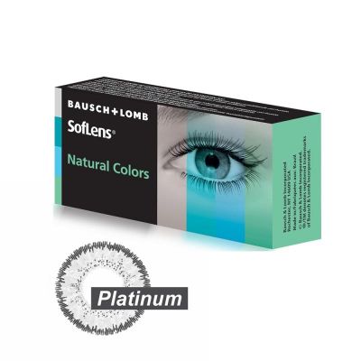Soflens Natural Colors Platinum cu dioptrie 2 lentile/cutie