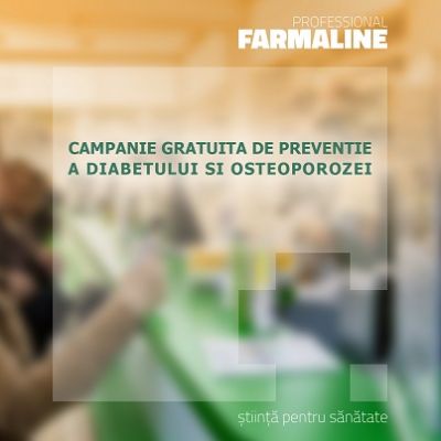 Program Campanie Gratuita de Preventie a Diabetului si Osteoporozei