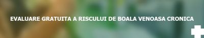 Campanie gratuita de evaluare a riscului de Boala Venoasa Cronica