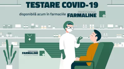 Testare rapidă pentru depistarea Covid-19 în zece dintre farmaciile Professional FarmaLine