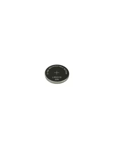 Acumulator Li-Ion 3.6V CR2016 LIR2016 80mAh, Dimensiuni 20 x 1.6 mm Bulk