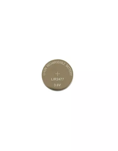 Acumulator Li-Ion 3.6V CR2477 LIR2477 1000mAh, Dimensiuni 24.5 x 7.7 mm Bulk