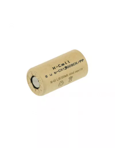 Acumulator X-Cell 1.2V 150SCK, Capacitate 1.5A Ni-Cd Bulk