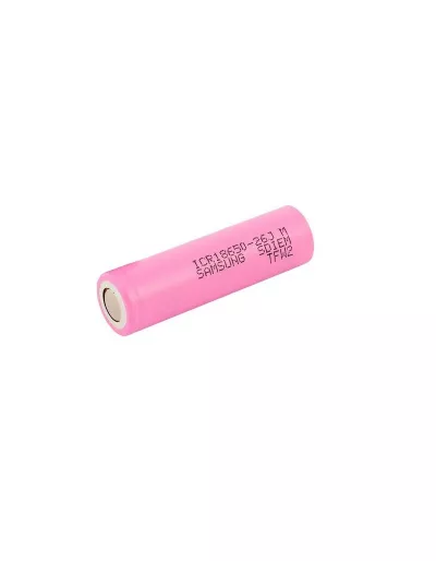 Acumulator Li-Ion 3.7V 18650 26JM 2600mAh, Dimensiuni 18 x 65 mm, Descarcare 5.2A Bulk Samsung