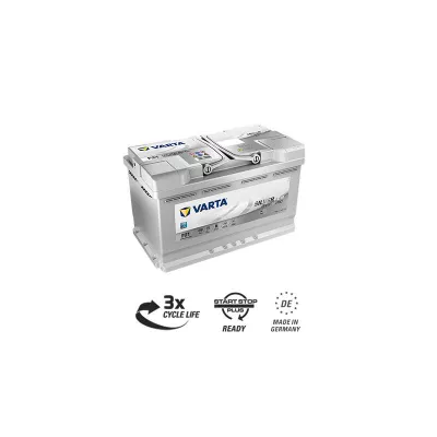 Baterie Auto 12V 80Ah cu Start Stop, Pornire 800A, Dimensiuni 315 x 175 x 190 mm Borna+ Dreapta Varta 580901080