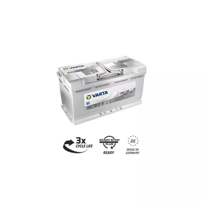 Baterie Auto 12V 95Ah cu Start Stop, Pornire 850A, Dimensiuni 353 x 175 x 190 mm Borna+ Dreapta Varta 595901085