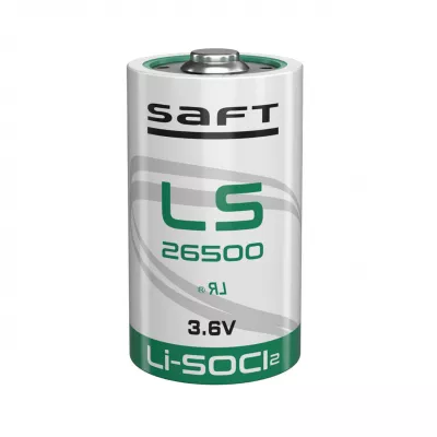 Baterie Litiu Saft 3.6V LS26500 7700mAh, Dimensiuni 26 x 50 mm Bulk