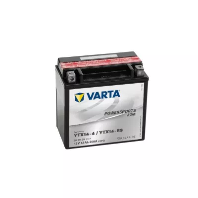 Baterie Moto 12V 12Ah, Pornire 200A, Dimensiuni 152 x 88 x 147 mm Varta AGM Borna+ Stanga 512014010