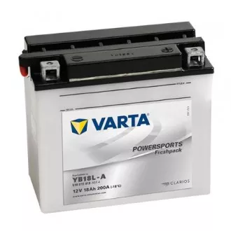 Baterie Moto 12V 18Ah, Pornire 200A, Dimensiuni 181 x 92 x 164 mm Varta Freshpack Borna+ Dreapta 518015018