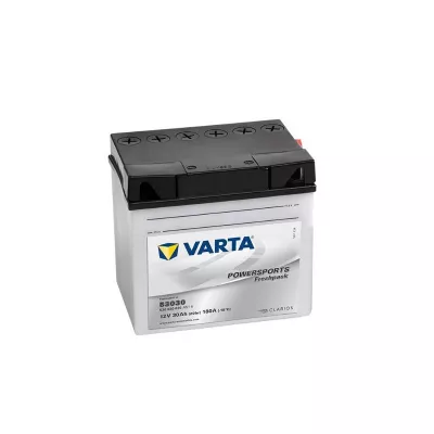 Baterie Moto 12V 30Ah, Pornire 300A, Dimensiuni 186 x 130 x 171 mm Varta Freshpack Borna+ Dreapta 530030030 53030