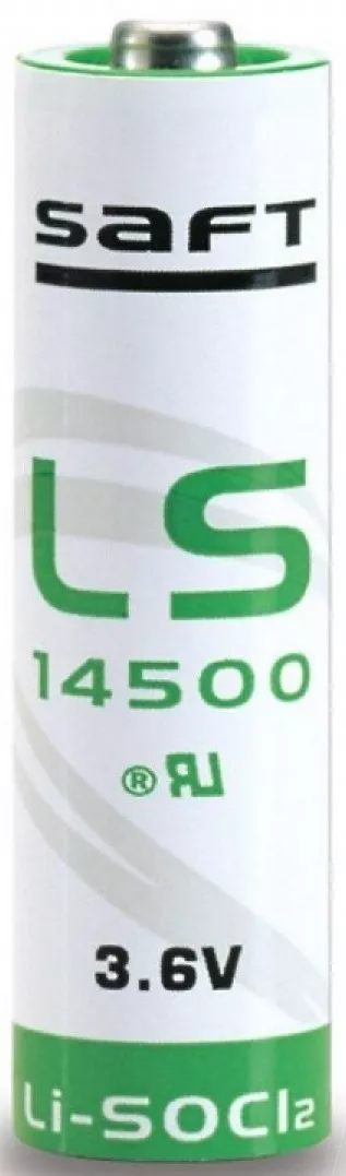 Baterie Litiu Saft 3.6V LS14500 2600mAh, Dimensiuni 14.5 x 50.5 mm Bulk