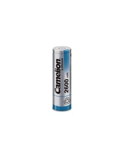 Acumulator Li-Ion 3.7V 18650 ICR18650F 2600mAh, Dimensiuni 18 x 65 mm, Descarcare 5.4A Bulk Camelion
