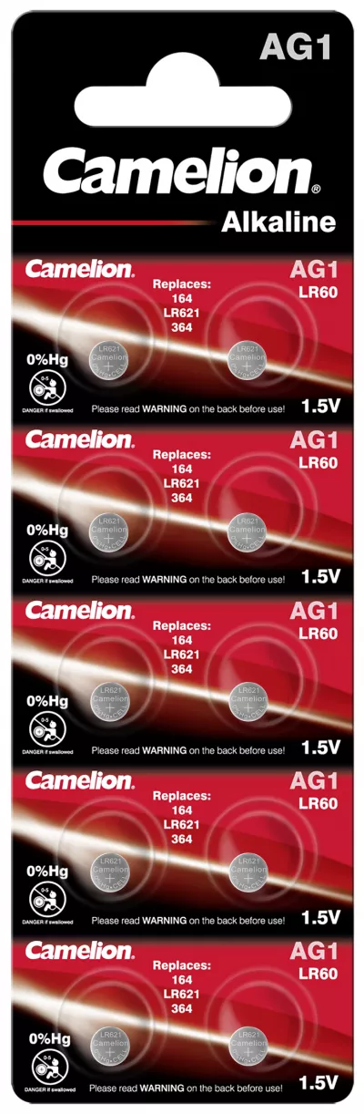 Baterii Ceas SR621SW AG1 LR60 164 G1 1.5V 15mAh Camelion Blister 10