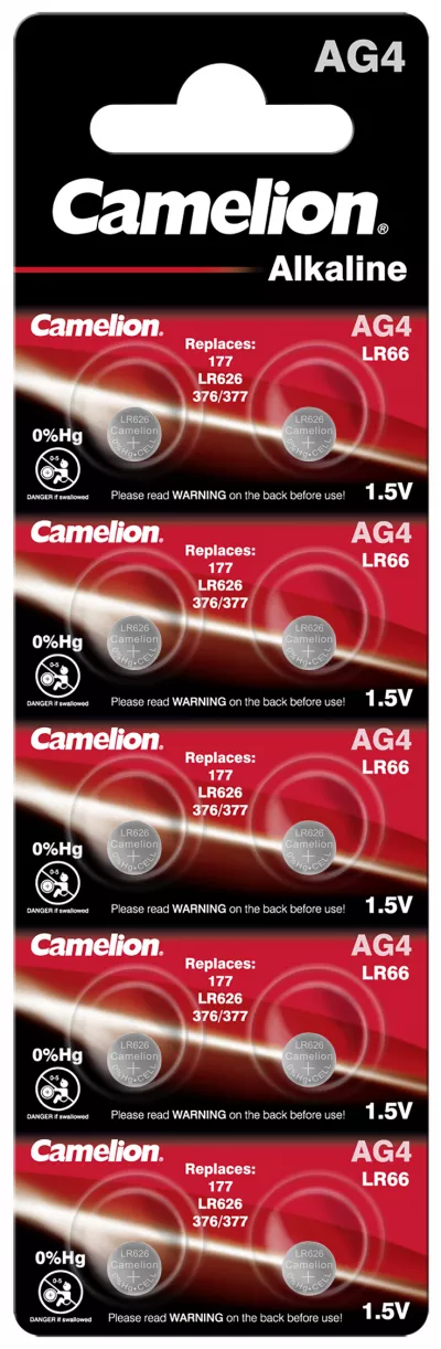 Baterii Ceas SR626SW AG4 LR626 G4 1.5V 50mAh Camelion Blister 10
