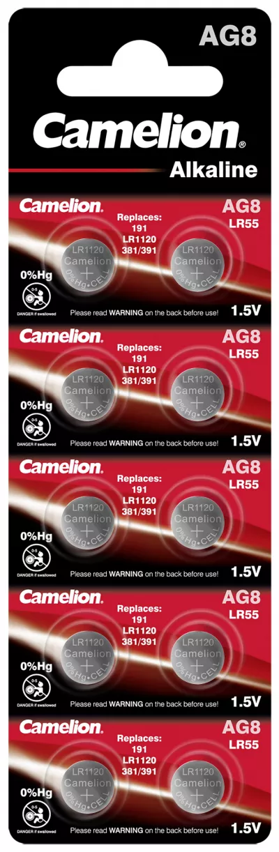 Baterii Ceas SR1120SW AG8 LR1120 G8 1.5V 50mAh Camelion Blister 10