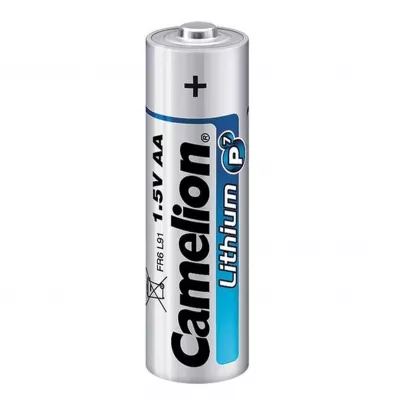 Baterie Litiu 1.5V AA LR6, Dimensiuni 14.5 x 50.5 mm Camelion Blister 2