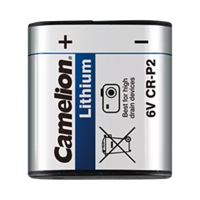 Baterie Litiu 6V CRP2 CR-P2 1400mAh, Dimensiuni 35 x 19.5 x 36 mm Camelion Blister 1