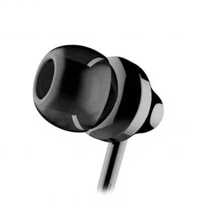 Casti telefon cu microfon NEGRU, M16 GOLF