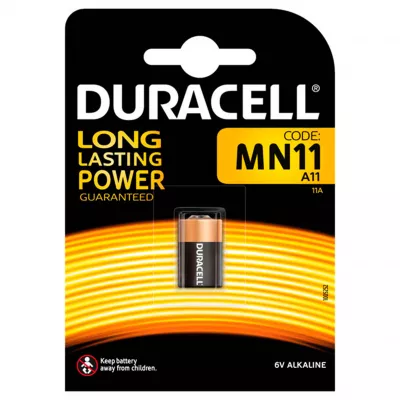 Baterie Alcalina A11 11A LR11 6V DuraCell Blister 1
