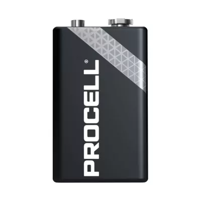 Baterii Alcaline 9V 6F22 6LR61 DuraCell Procell ECO Industrial Cutie 10