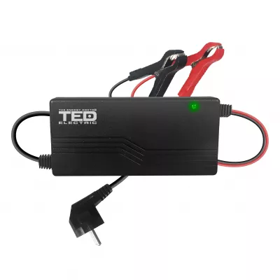 Incarcator Acumulator 12V Putere Incarcare 10A, Incarca Baterie Pana la 260 Ah, TED TED003577
