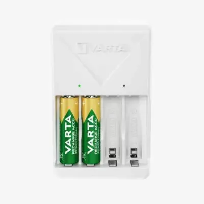 Incarcator Baterii Reincarcabile, Include 4x AA LR6 2100mAh, PLUG CHARGER cu Incarcare in 4.5h, Varta 57657 101 451