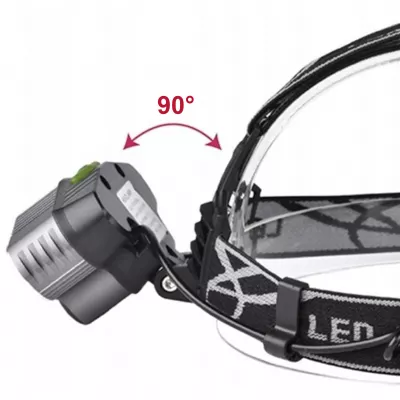 Lanterna de cap 5 LED 36W, include 2 x 18650, TL-7028-7 TED