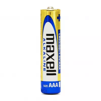 Baterii Alcaline AAA LR3 1.5V Maxell Blister 4