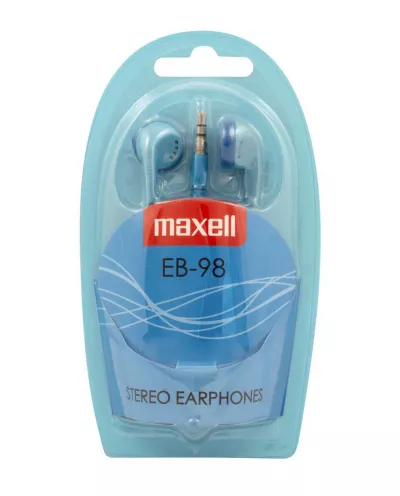 Maxell casca digital stereo Ear Buds EB-98 Blue 303453