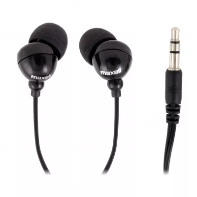 Maxell casca digital stereo Plugz Black cod 303459