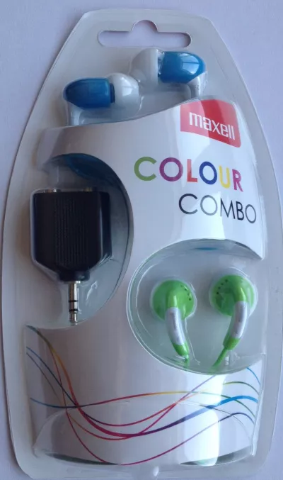 Maxell casca digital stereo set 2 (green/blue) 303634 COMBO EOL - PM1