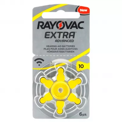 Baterii Aparat Auditiv 10A 105mAh 1.45V Rayovac Blister 6