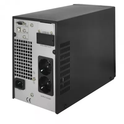 UPS Online 1kVA/900W Monofazat, Dublă Conversie, Pure Sine Wave, Management LCD, Include 2 Acumulatori 12V/9Ah, TED Electric