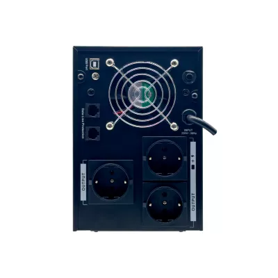 UPS 2200VA 1250W cu Stabilizator si Management, 3x Schuko, Ecran LCD si 4x Acumulator 12V 7Ah, TED Electric