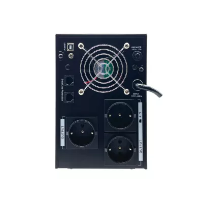 UPS 3100VA 1800W cu Stabilizator si Management, 3x Schuko, Ecran LCD si 4x Acumulator 12V 9Ah, TED Electric