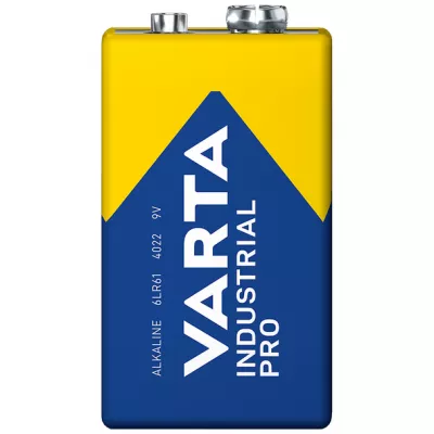 Baterii Alcaline 9V 6F22 6LR61 Varta Cutie 20