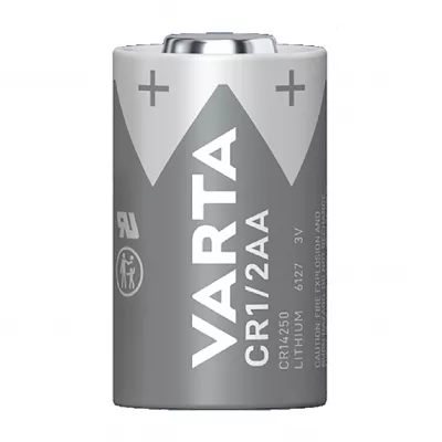 Baterie Litiu 3V 1/2AA 1000mAh, Dimensiuni 14.5 x 25.5 mm Varta Blister 1