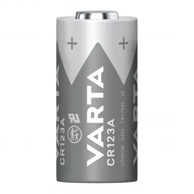 Baterie Litiu 3V CR123A 1430mAh, Dimensiuni 16.8 x 34.55 mm Varta Blister 1