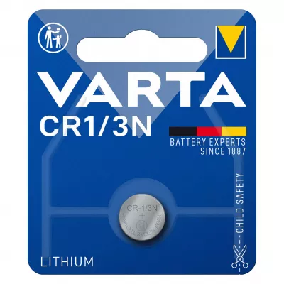 Baterie Litiu 3V CR1/3N 170mAh, Dimensiuni 11.6 x 10.8 mm Varta Blister 1