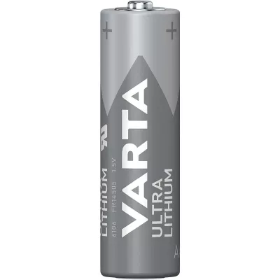 Baterie Litiu 1.5V AA LR6, Dimensiuni 14.5 x 50.5 mm Varta Blister 2