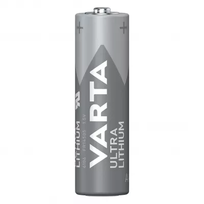 Baterie Litiu 1.5V AA LR6, Dimensiuni 14.5 x 50.5 mm Varta Blister 4
