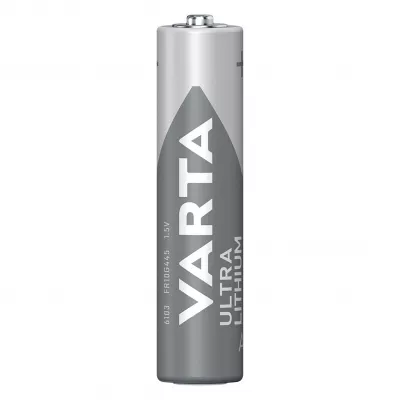 Baterie Litiu 1.5V AAA R3, Dimensiuni 10.5 x 44.5 mm Varta Blister 4