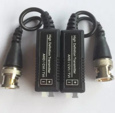 Video Balun pasiv BNC cu fir HD set de 2 bucati TED300518 / TED716451
