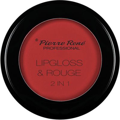 Gloss & Blush - Lipgloss & Rouge 2 In 1 Bull Red Rug Nr.05 - PIERRE RENE