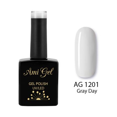 Oja Semipermanenta - Multi Gel Color - The One Gray Day AG1201 14ml - Ami Gel