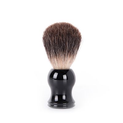 Pamatuf pentru Barbierit din Par de Bursuc - Black Shaving Brush with Badger Hair - Bifull
