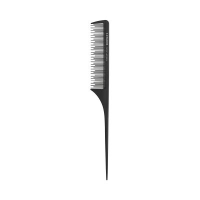 Pieptene din Carbon pentru Coafura cu Coada de Soarece – Carbon Antistatic Lift Tail Hairdressing Comb No. 208 - Lussoni