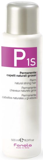 Solutie de Permanent pentru Par Gros - P1S Perm Natural Strong Hair 500ml - Fanola