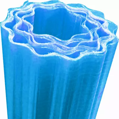 Acoperitori rasini polimerice - Acoperis ondulat din fibra de sticla, Albastru, Latime 3 m, profiline.ro