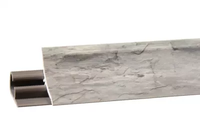 Plinta blat bucatarie, PVC, PP231-0-689, moon stone, 3000 x 23 x 23 mm